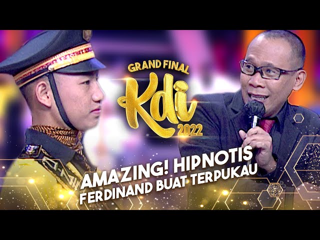 Amazing! Hipnotis Ferdinand Buat Terpukau! | KONTES KDI 2022 class=