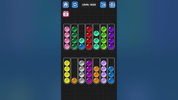 Ball Sort Puzzle by Guru Game: Levels 15221, 15222, 15223, 15224, 15225