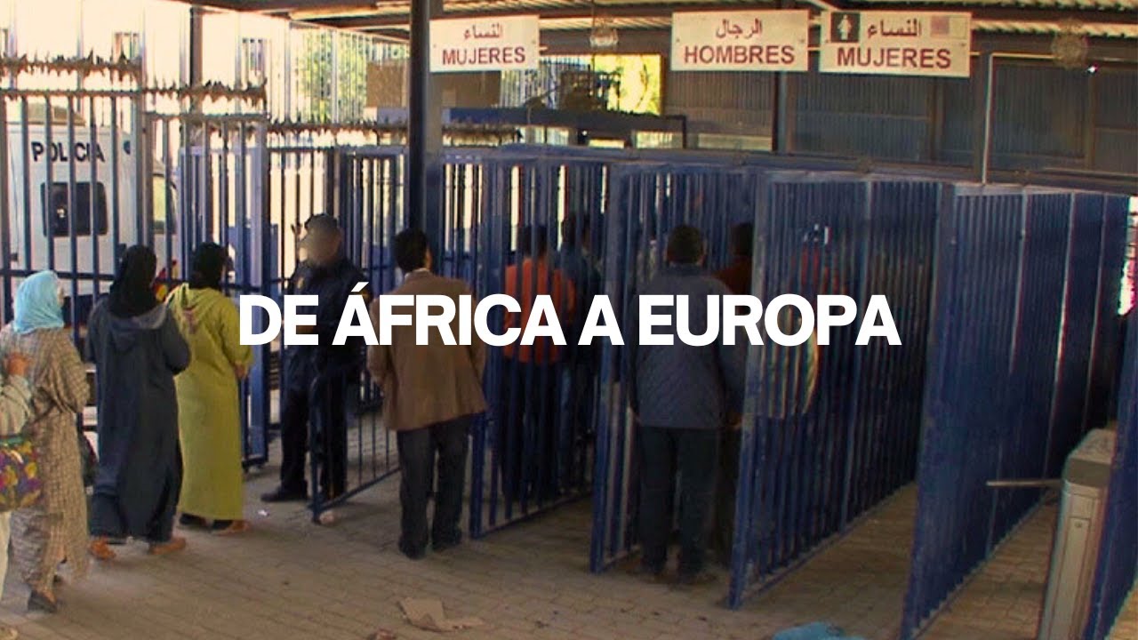 Así es cruzar la frontera de Marruecos a España