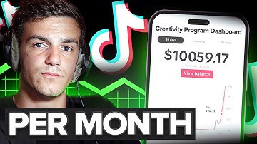 De makkelijkste manier om $ 10.000 per maand te verdienen in 2024 (TikTok Creativity Program)