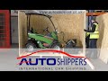 Professionally Crating an Avant 220 Mini Tractor for Shipping to New Zealand | Autoshippers