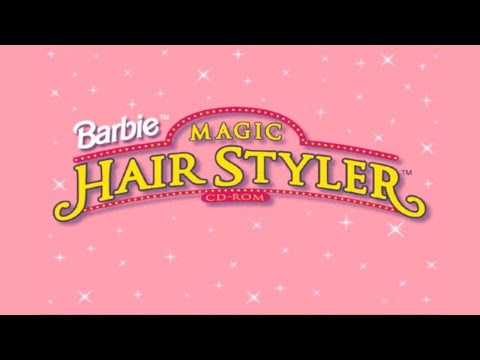 Barbie Magic Hair Styler CD ROM (1997)