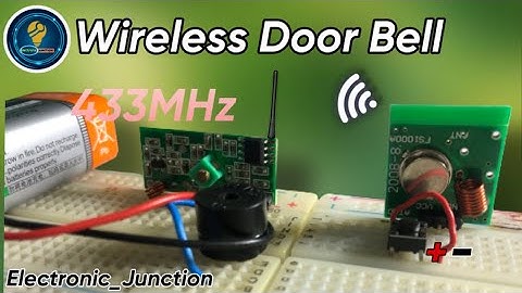 DIY-How to make simple Wireless Calling Bell at home
