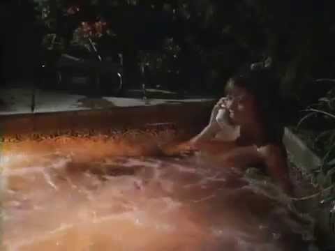 Vanessa Angel in a hot tub