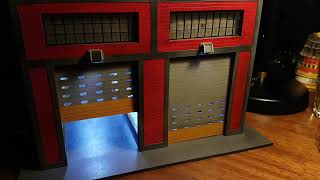 O Scale Engine House w/Motorized doors