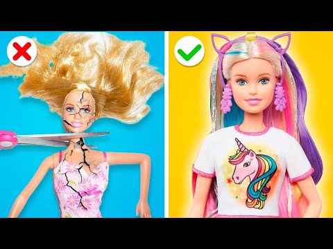 A Barbie Está Viva? | Transformação Total| Truques e Acessórios Fantásticos para Bonecas no Gotcha!