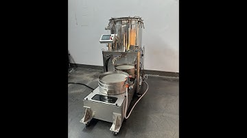 Installation for the Nest recirculating collect filter system- trichome spearator washing machine