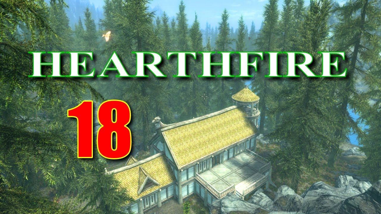 Skyrim HEARTHFIRE DLC Walkthrough Part 18, The Kitchen & Trophy Room