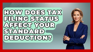How Does Tax Filing Status Affect Your Standard Deduction? - Your Paycheck Planner