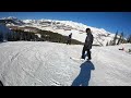 Crested Butte Colorado Alpine Carving with Herman and Sam.