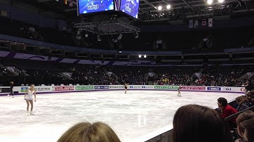 ISU WFS Championships 2013 : Yuna Kim triple-triple combination jump