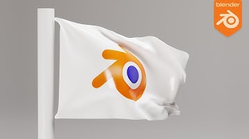 Create a Realistic Flag Animation in Blender! | Beginner Full Tutorial