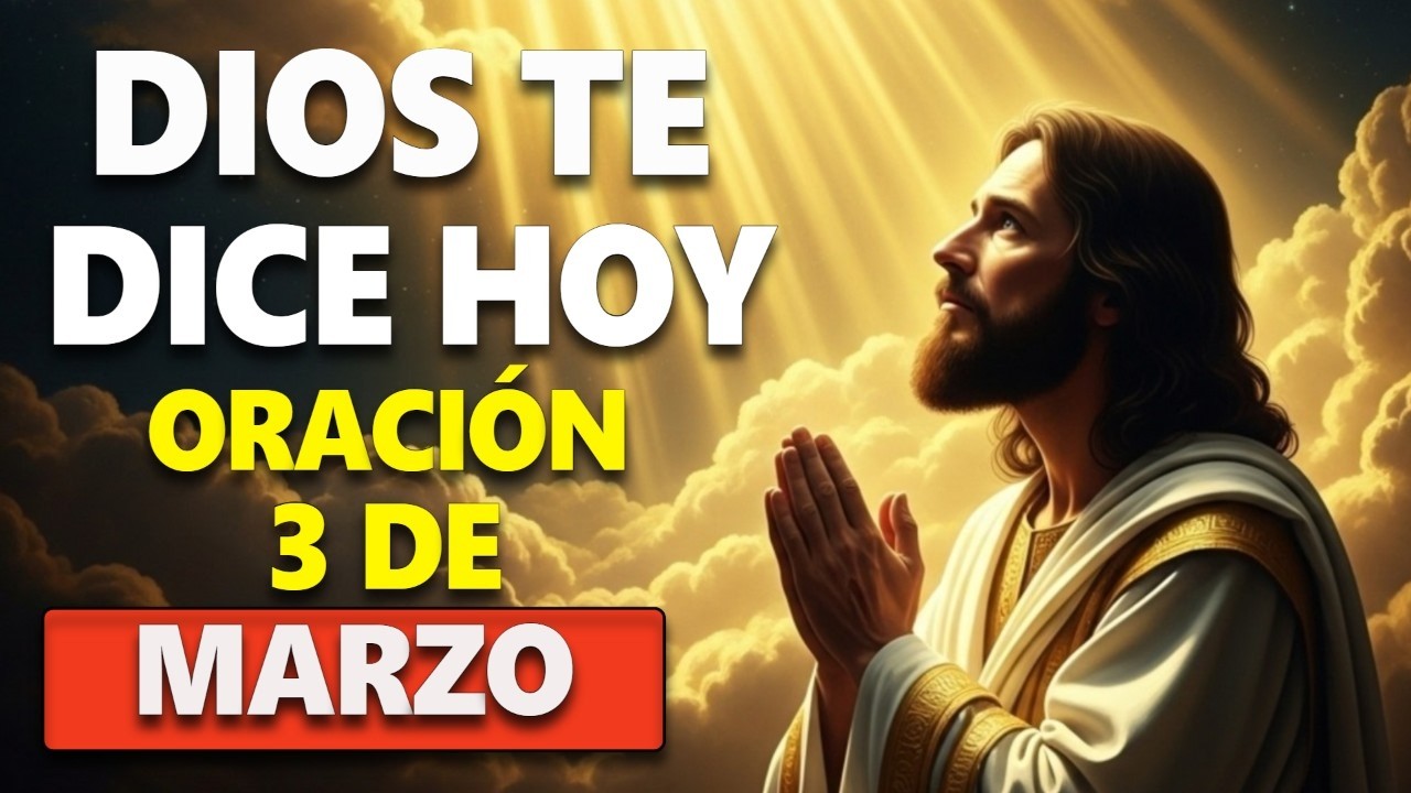 DIOS TE DICE HOY: DAME TUS PROBLEMAS Y CARGAS PORQUE HARÉ QUE TU VIDA FLOREZCA MUCHO HOY YA