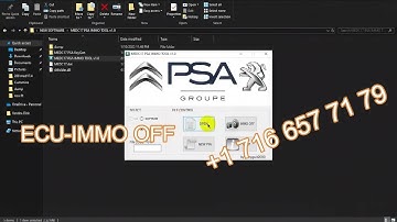 SOFTWARE PSA IMMO OFF MED17. XX EDC17. XX