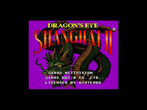 SNES Shanghai II: Dragon's Eye gameplay overview (no commentary)