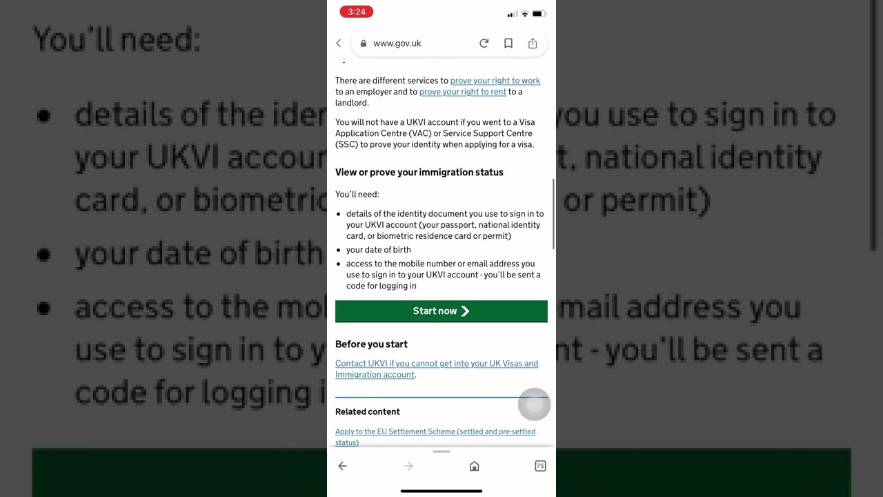 How to Get Share Code to prove right of work in UK