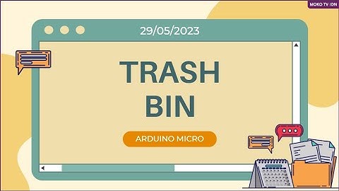 SMART TRASH BIN || IOT || #smpidn