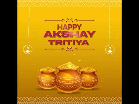 Akshaya Tritiya Animation | Whatsapp status | After Effects