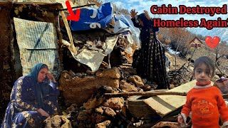 Download Lagu Terrible Accident: Homeless Mother and Daughter’s Cabin Destroyed in Snow MP3