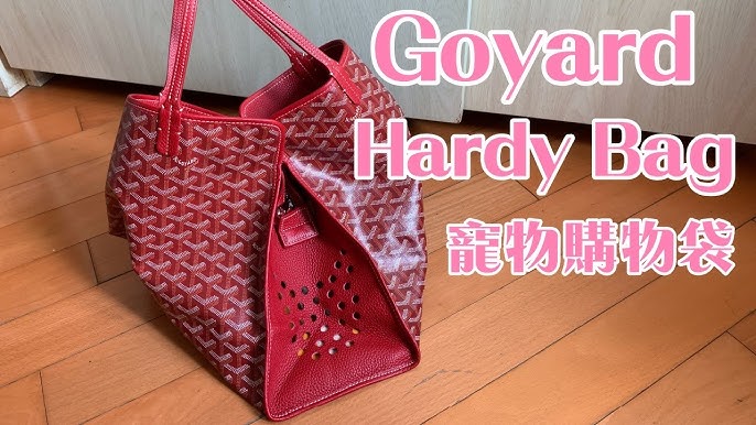 Authentic GOYARD Sac Hardy 'Chic du Chien' PM Pet