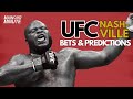 Best UFC Nashville Bets | 10 Min Full Card Bet Breakdown | Lewis vs. Teixeira | Thompson vs. Bonfim