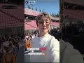 Sound check day 3in Stanford🧡 #bts #worldtour #arirang #kpop #singer#dancer #rapper#ytshorts #viral