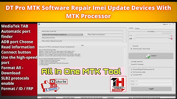 New All in one MTK Tool FRP Lock, Flashing, Format, IMEI Repair @TechnicalHashmiComputer