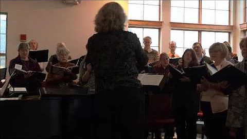 Nick Int Veldt and UUCF Choir