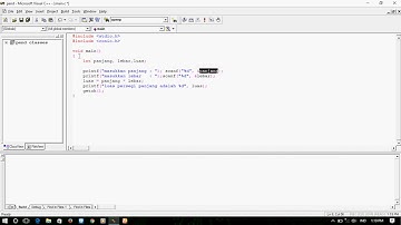 Belajar Bahasa Pemrograman C (Struktur Dasar)