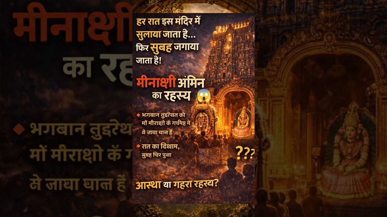 Meenakshi Amman Temple  Mystery 😱