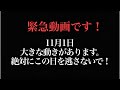 【警報】今すぐ見て！11月起きること！心配しないで大丈夫。