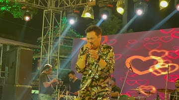 Kumar Sanu and Swarnali Bose - Tujhe Dekha Toh Yeh Jana Sanam - Live At Balaka Kali Puja 2022