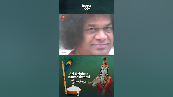 Krishna Janmashtami Special Offering #srisathyasaibhajans #krishnabhajan #krishna #krishnastatus
