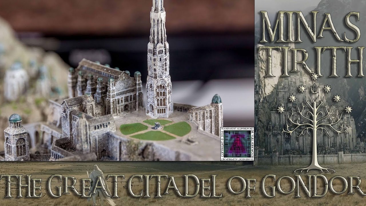 Minas Tirith The Great Citadel Of Gondor Unboxing 