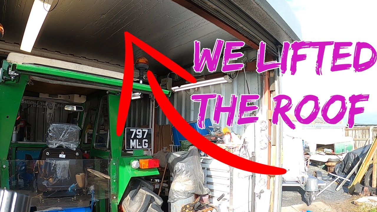 NEW ROOF INSULATION,   TEMPLATE GOES WRONG,    ROLLER SHUTTER STORM FLAP