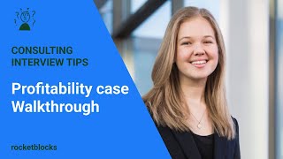 Consulting case interview review: profitability case