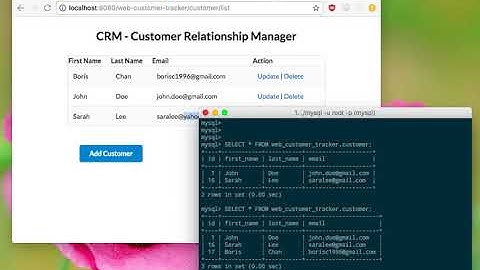 spring mvc crud demo - Boris Chan
