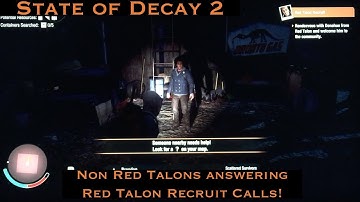 State of Decay 2 - FAKE Red Talon Recruits