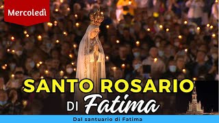 SANTO ROSARIO di FATIMA oggi, Mercoledì 29 Maggio 2024 con Litanie Lauretane