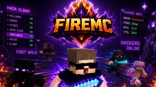Hacker On FireMc Using Flying & Auto Hits PART #3