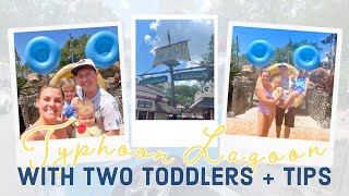 TYPHOON LAGOON Vlog With Toddlers | Water Park With Toddlers