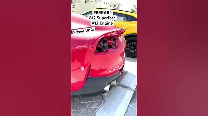 Ferrari 812 Superfast V12 Engine Sound #mroverpaid