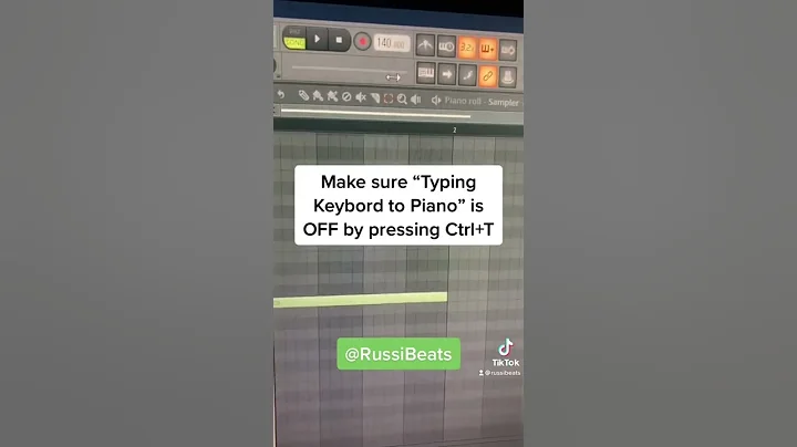 FL Studio 20 Hot Key: How to Turn on the Paint Tool in the Piano Roll