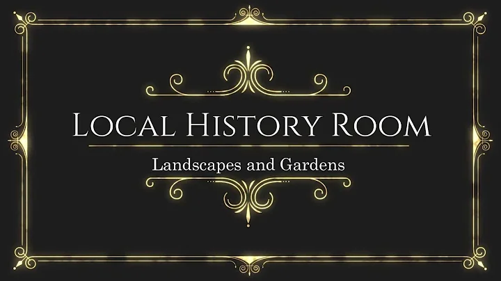 From the Local History Room at Poughkeepsie Public Library District: Historic Landscapes and Gardens