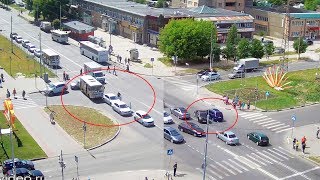 ДТП в Серпухове. Две аварии на одном перекрёстке... 15 июня 2018