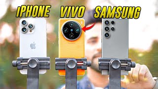 vivo X100 Pro vs Samsung S23 Ultra vs iPhone 15 Pro max - Camera Battle 2023 !!