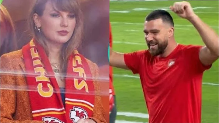 Travis Kelce dances & waves as Taylor Swift appears in the stand at Chiefs vs Chargers game 2025