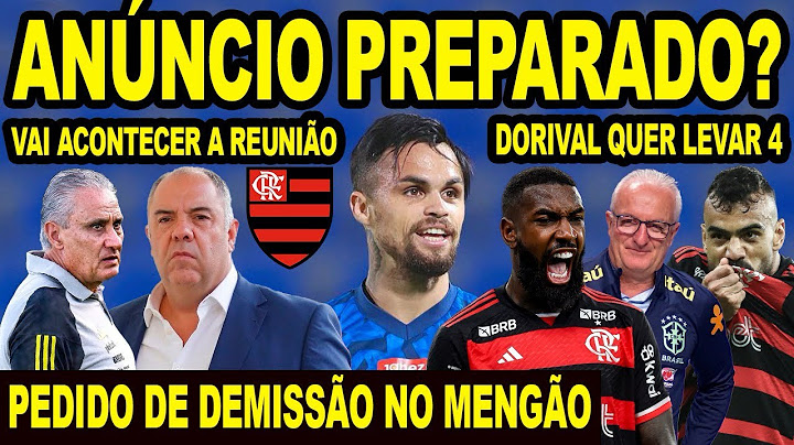 FLAMENGO PREPARA ANÚNCIO DE MICHAEL? REUNIÃO DECISIVA MARCADA! PEDIDO DE DEMISSÃO NO MENGÃO! SELEÇÃO