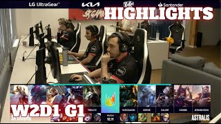 SK vs AST - Highlights | Week 2 Day 1 S12 LEC Summer 2022 | SK Gaming vs Astralis W2D1