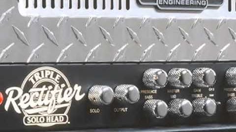 Triple rectifier mesa boogie
